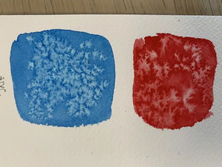 Watercolor painting techniques