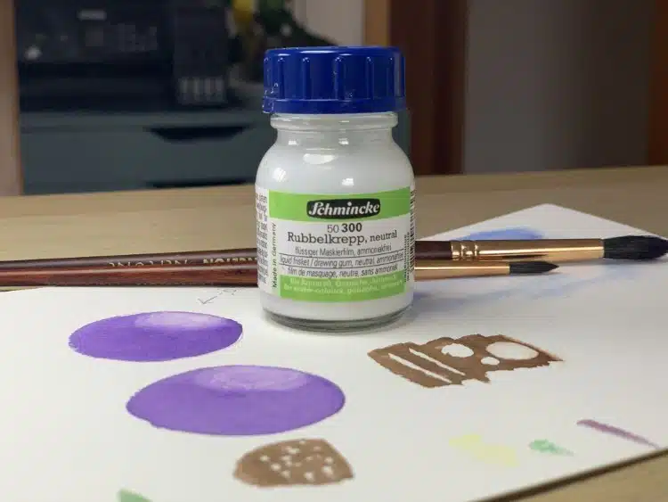 Watercolor painting techniques