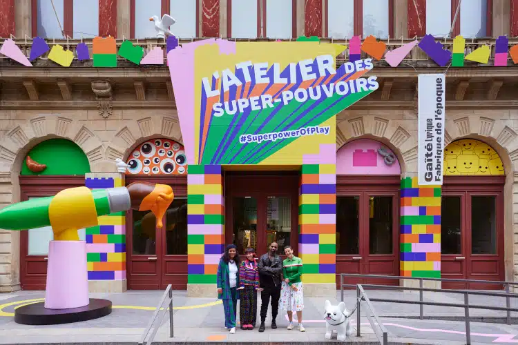 Lego Superpowers Studios in Paris