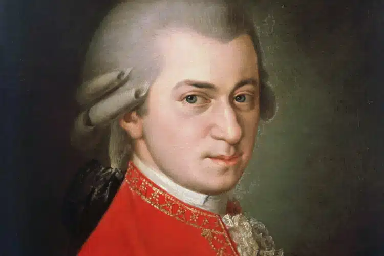 Portrait of Wolfgang Amadeus Mozart