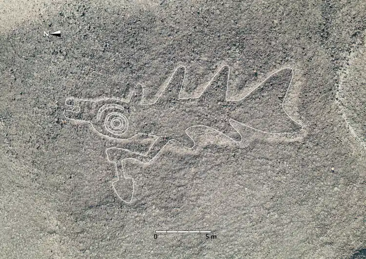 Humanoid Nazca Geoglyph