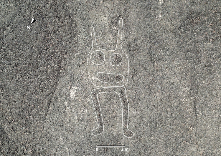 Humanoid Nazca Geoglyph