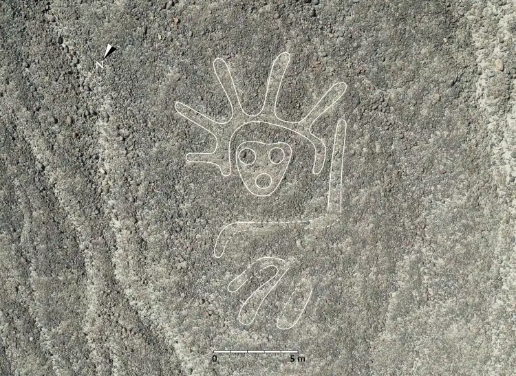 Humanoid Nazca Geoglyph