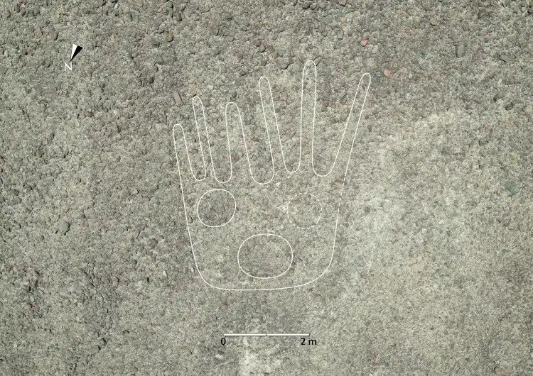 Humanoid Nazca Geoglyph