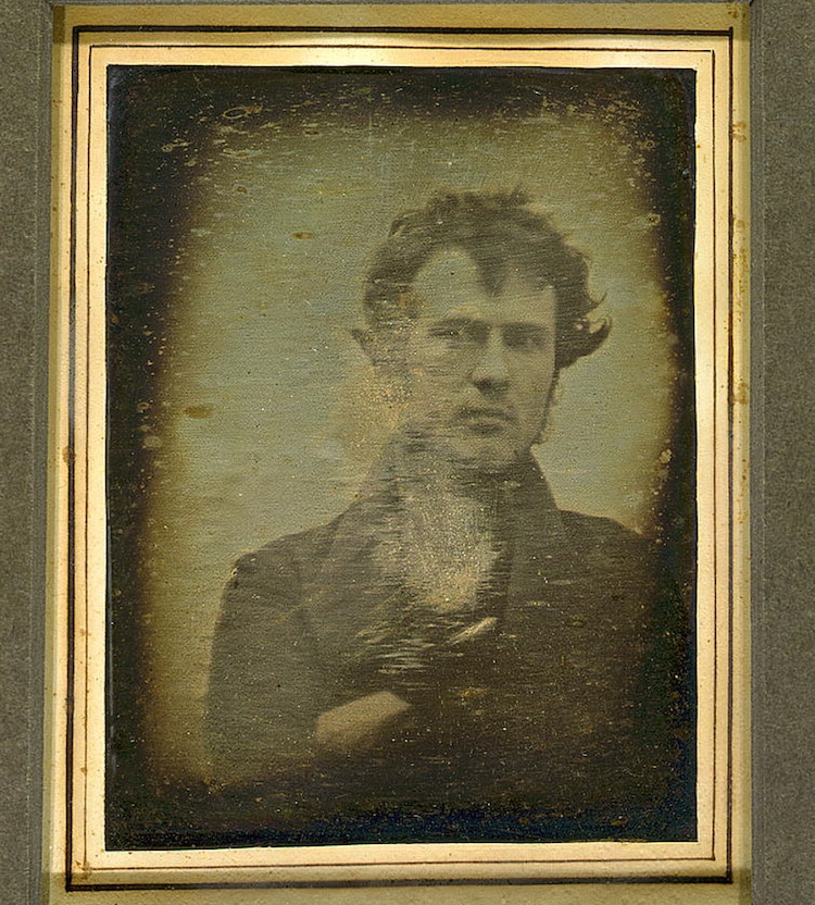 Robert Cornelius first selfie photography daguerreotype