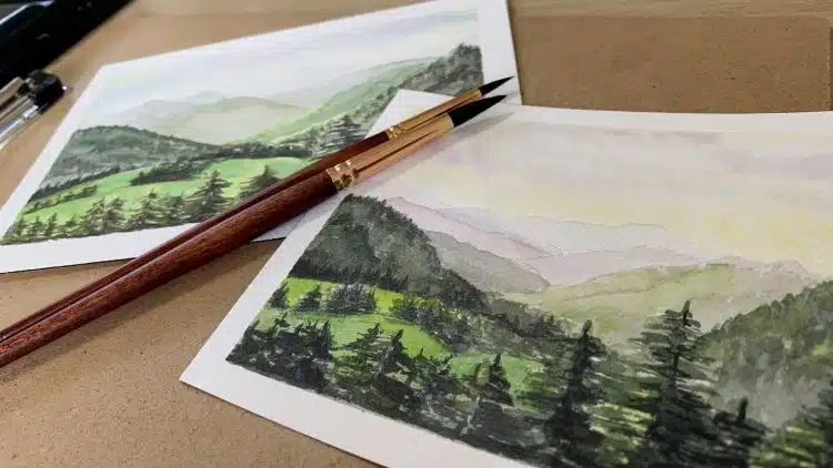 Watercolor Landscape