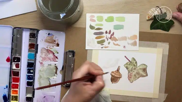 Online Watercolor Painting Class