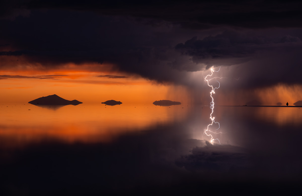 Lightning in Salar de Uyuni