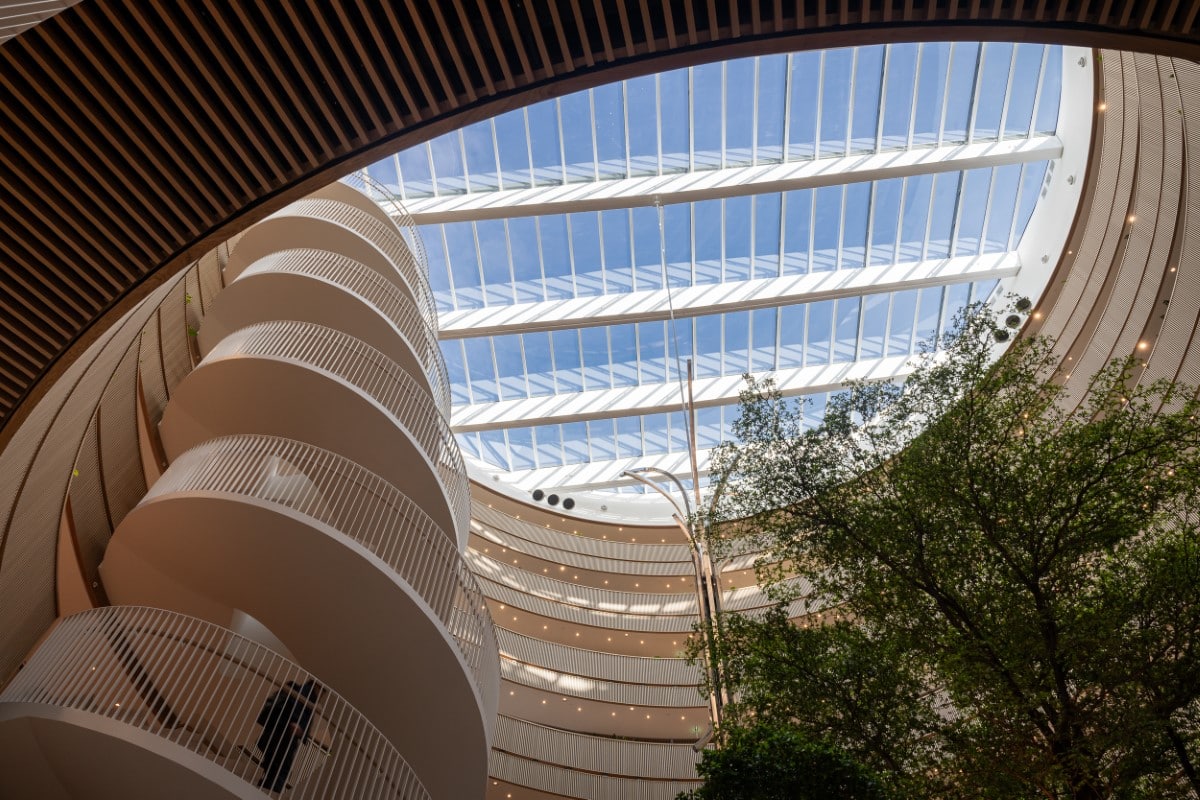 Interior of Forskaren building in Stockholm