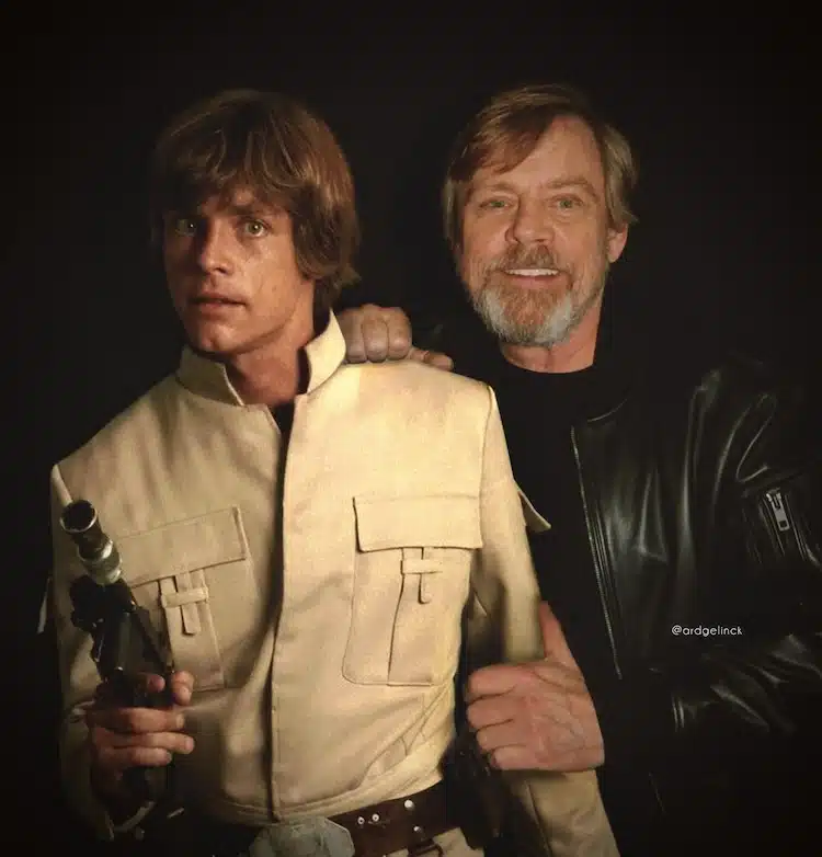 Mark Hamill then and now