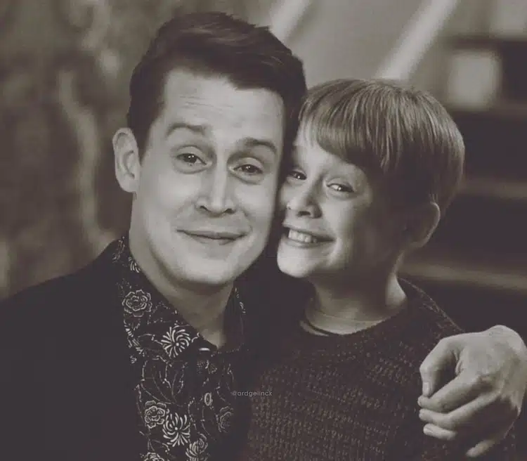 Macaulay Culkin then and now