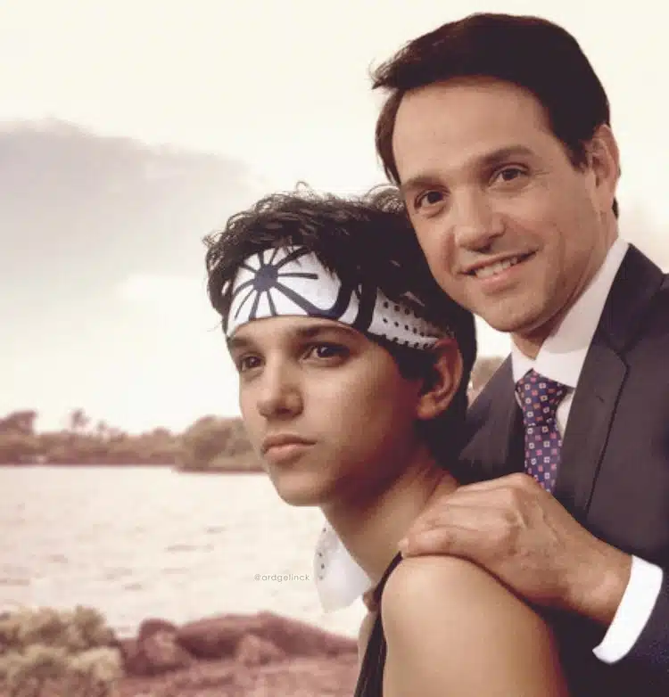 Ralph Macchio then and now