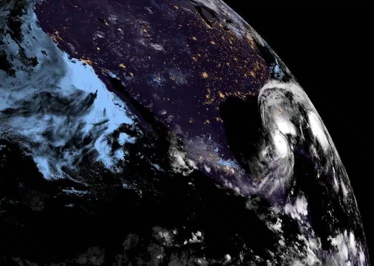 hurricane Milton from space