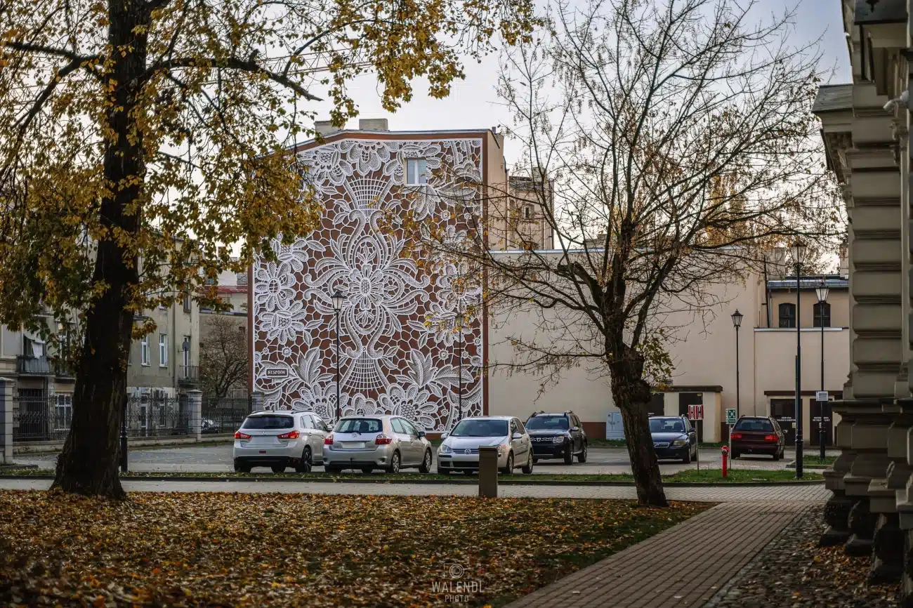 Lodz Mural by Nespoon