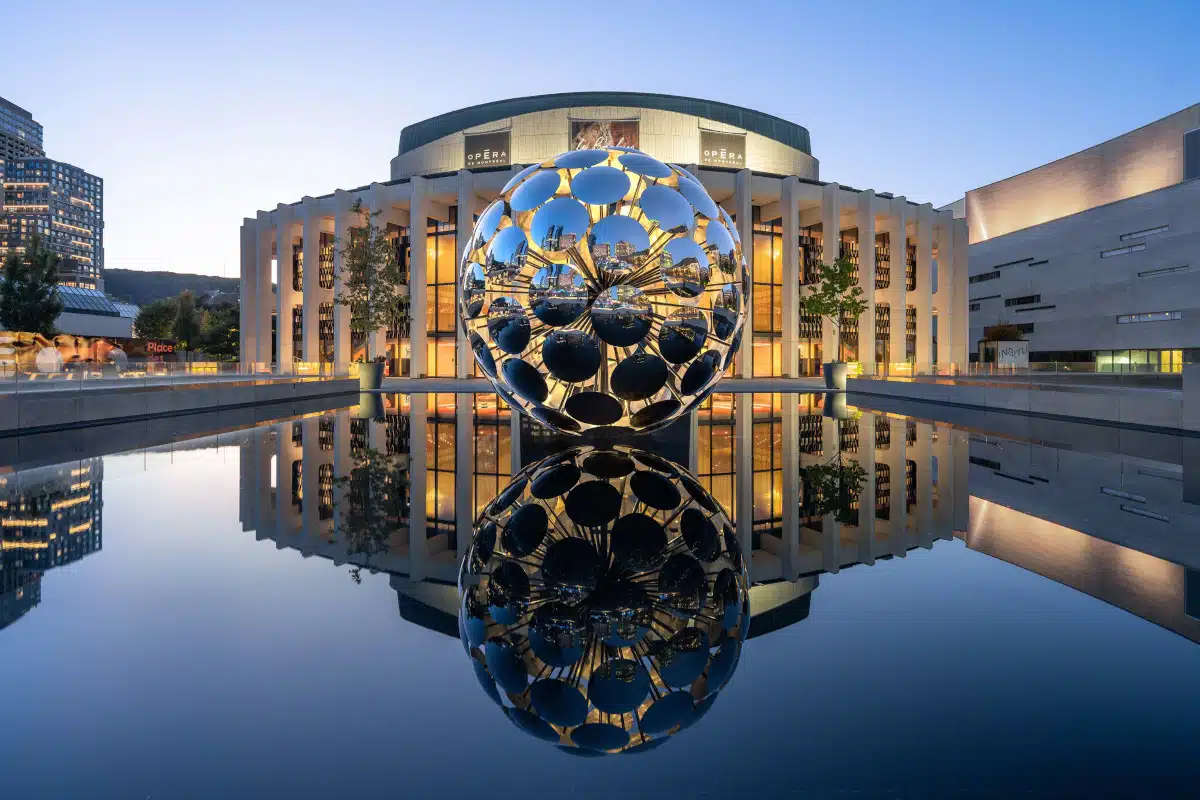 Orb Sculpture in Montreal