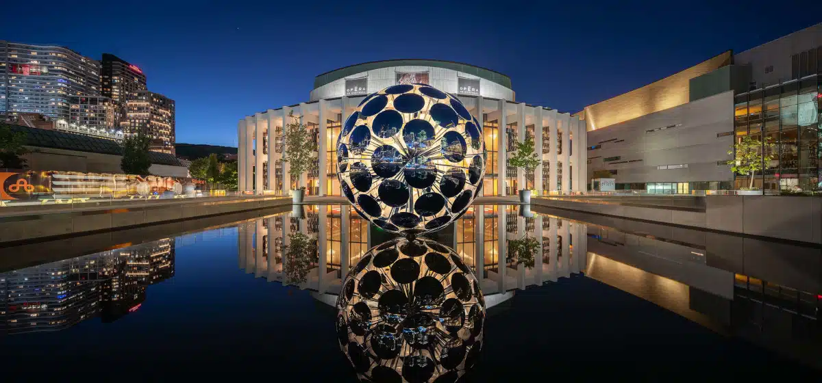 Orb Sculpture in Montreal