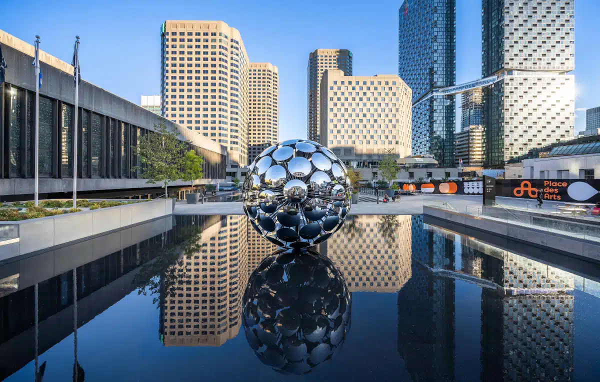 Orb Sculpture in Montreal