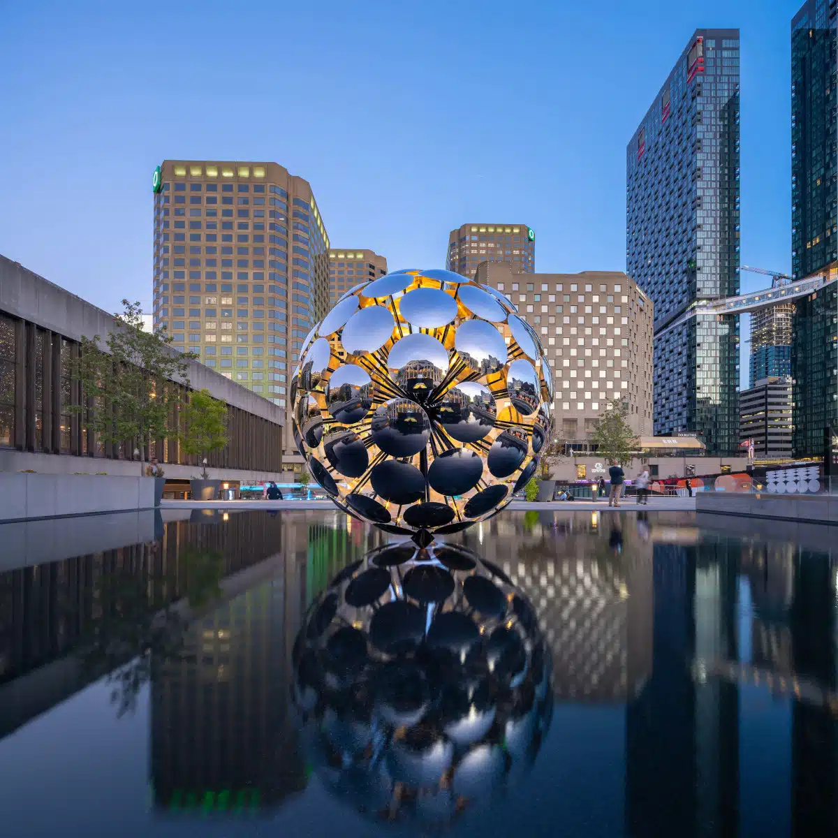 Orb Sculpture in Montreal