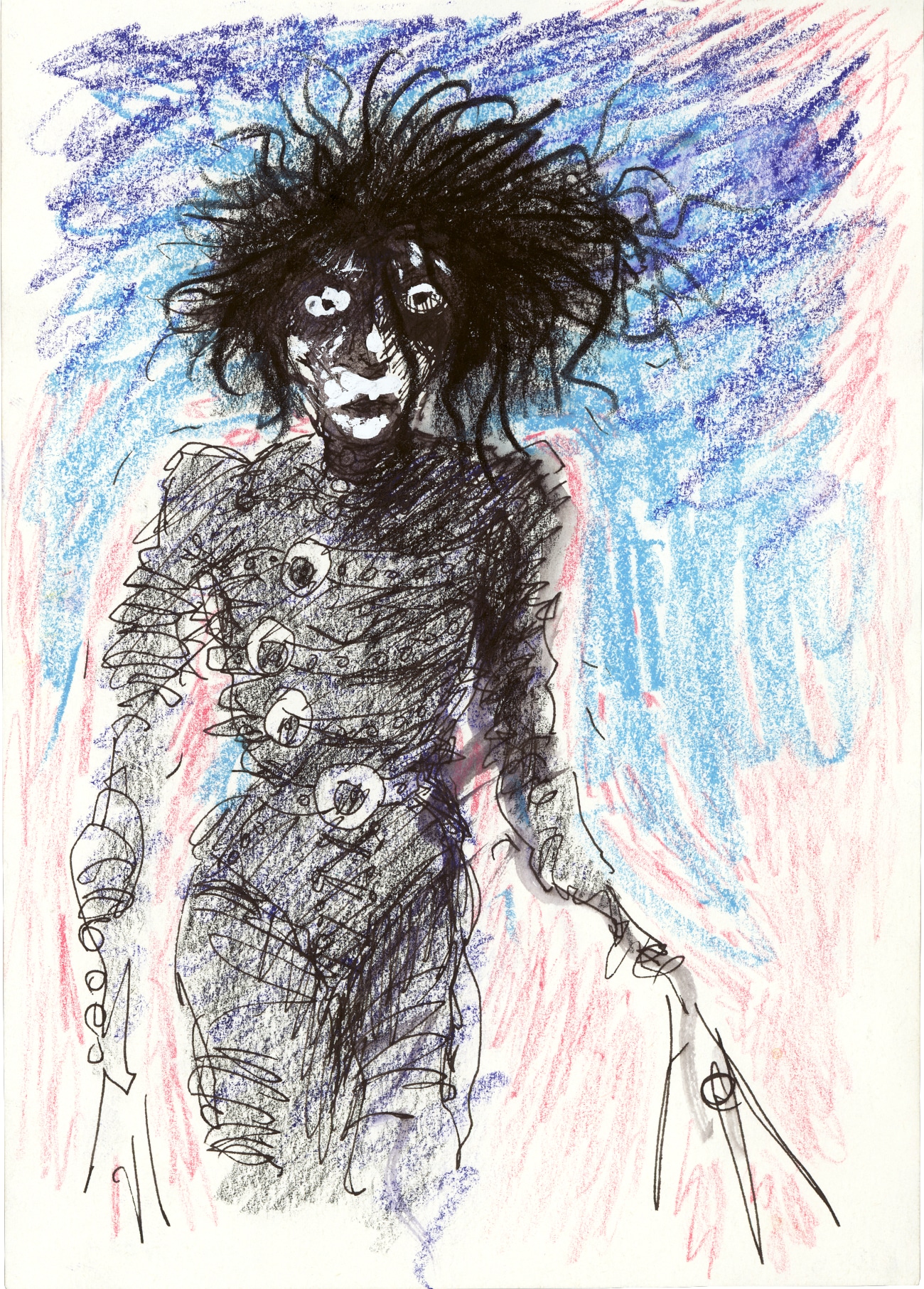 Edward Scissorhands Art by Tim Burton