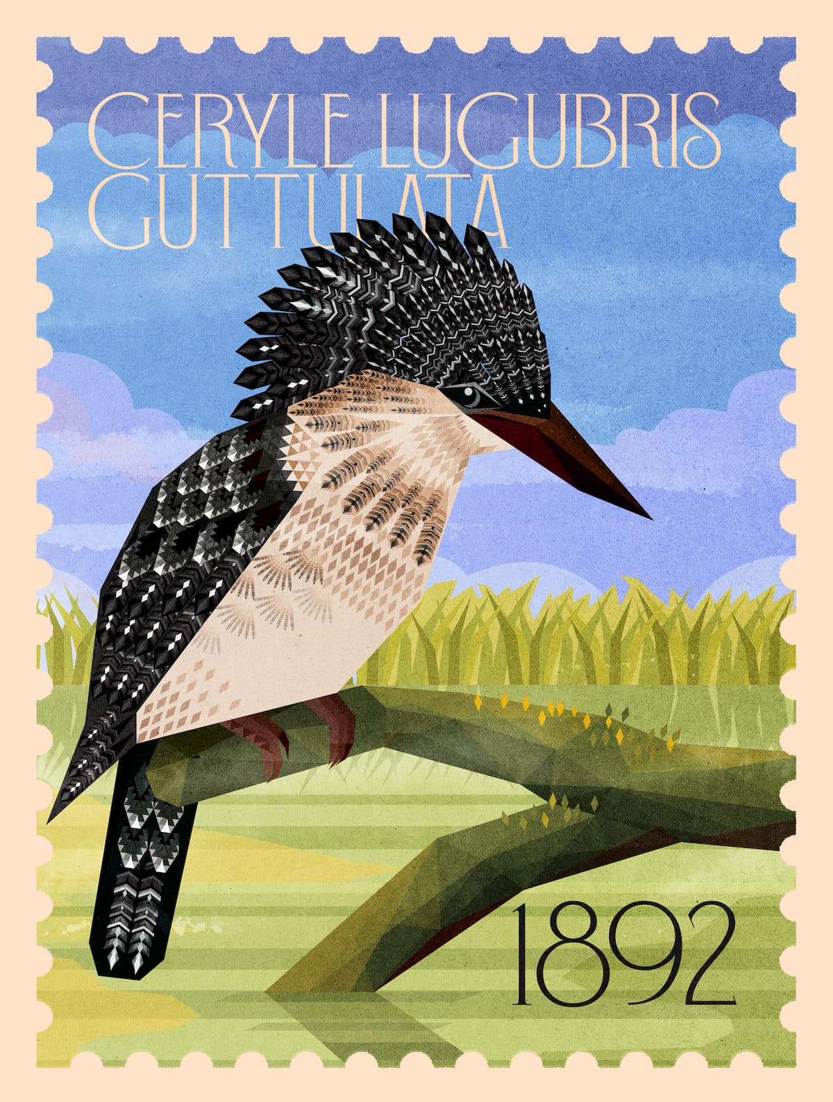 Endangered Species Stamp Collection by Tùng Nâm