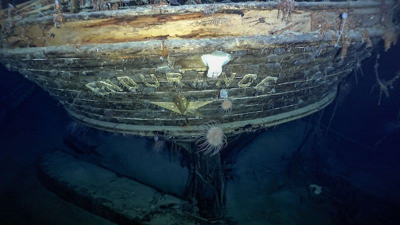 3D Scan of Endurance Shipwreck