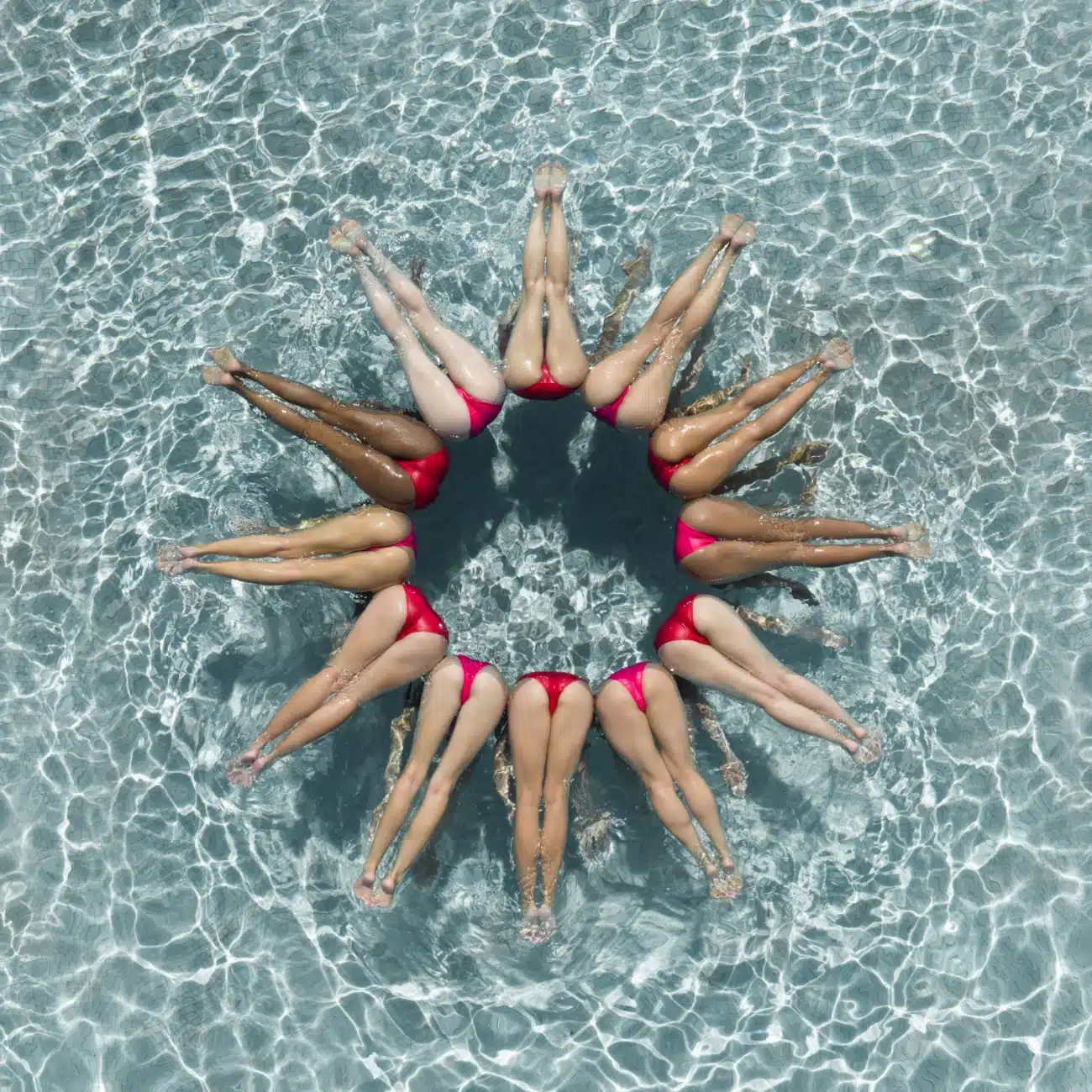 Synchronized swimming photos Brad Walls