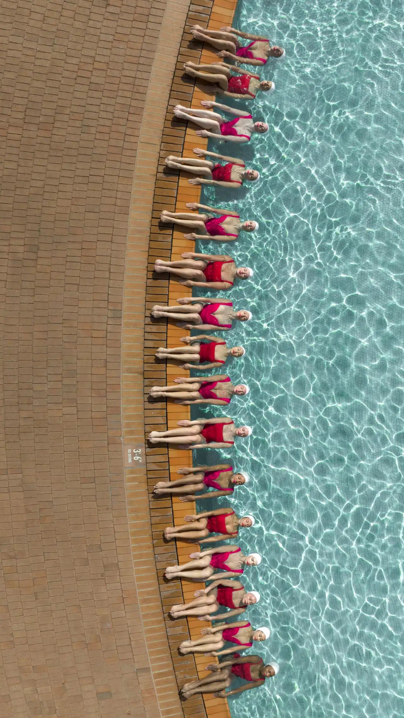 Synchronized swimming photos Brad Walls