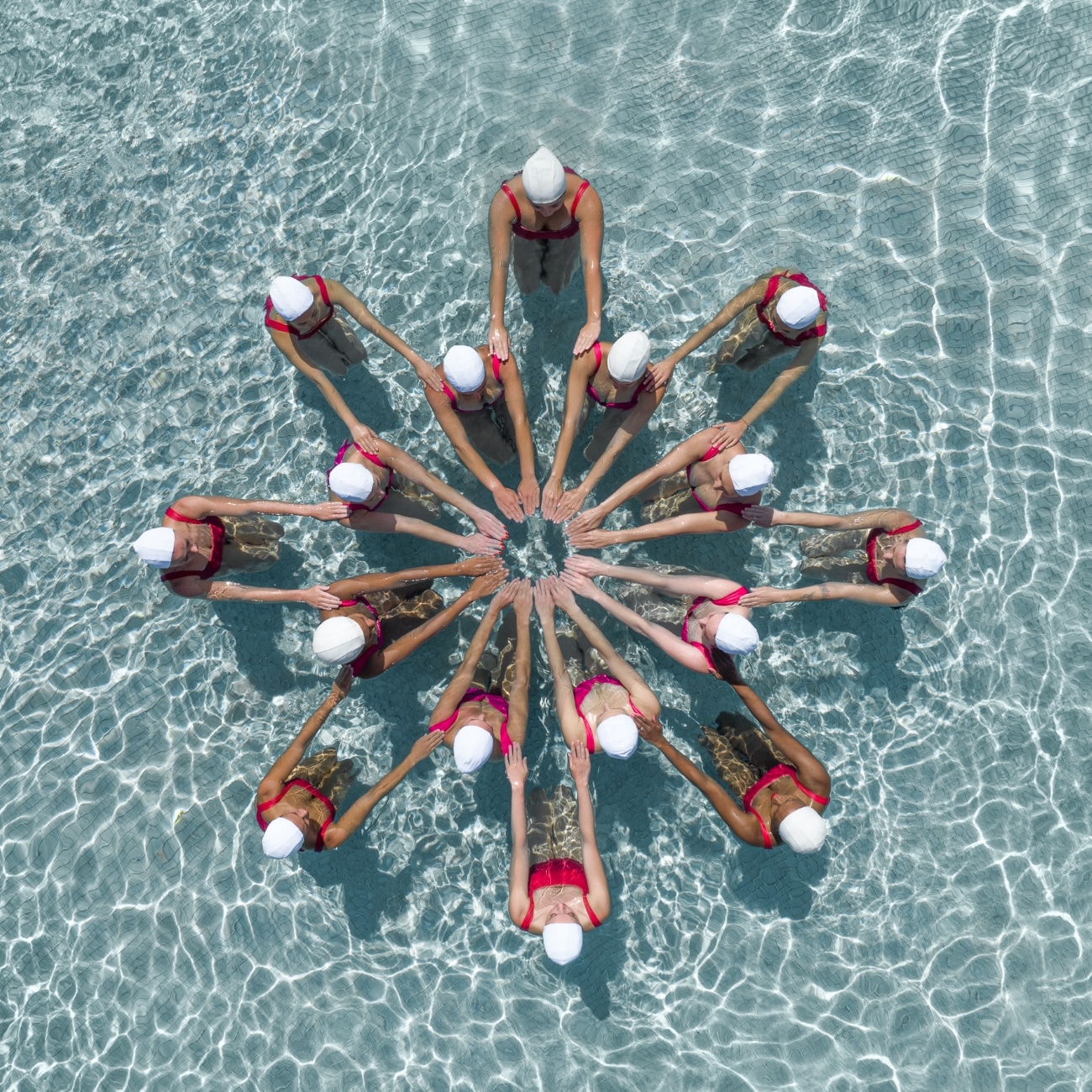 Synchronized swimming photos Brad Walls