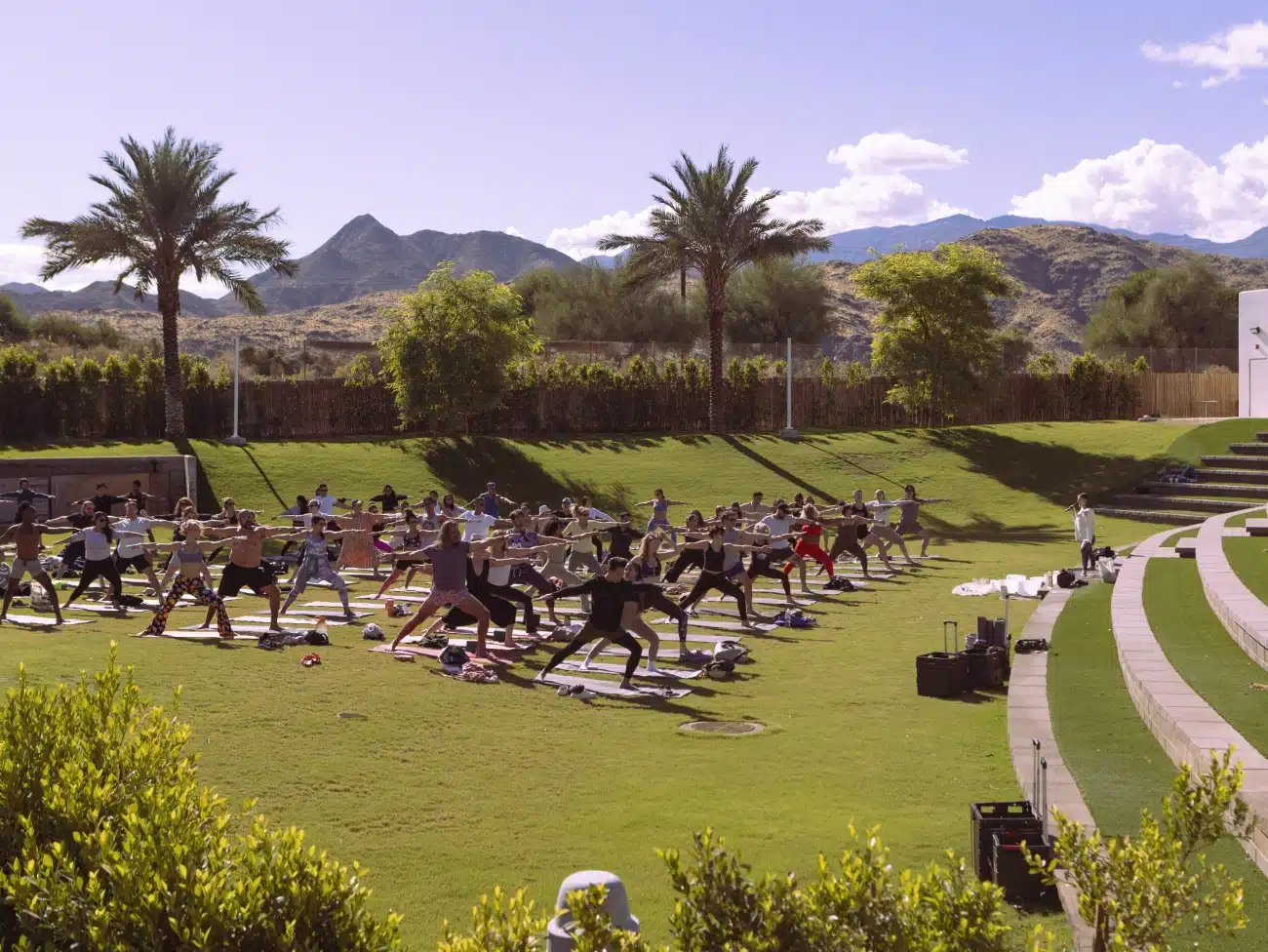 Yoga at Desert Air