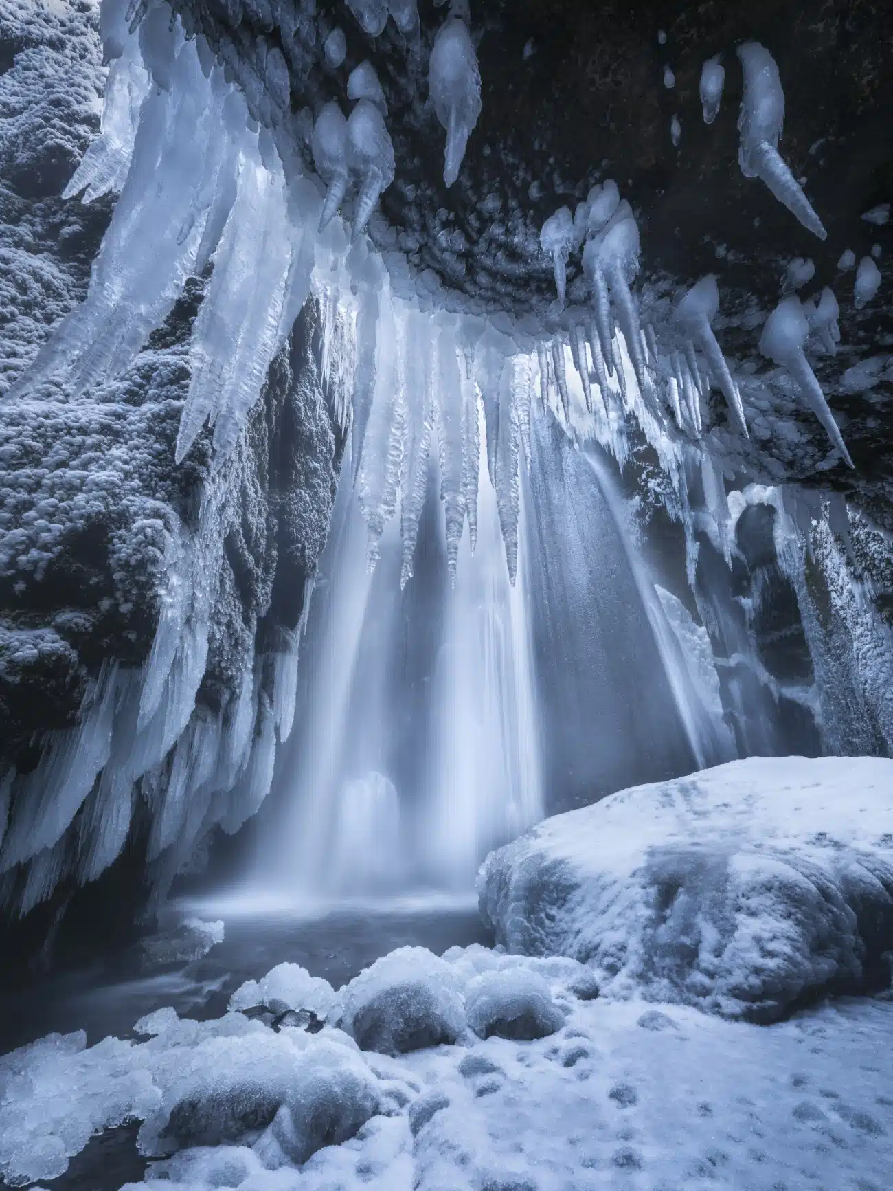 Icy waters in Iceland