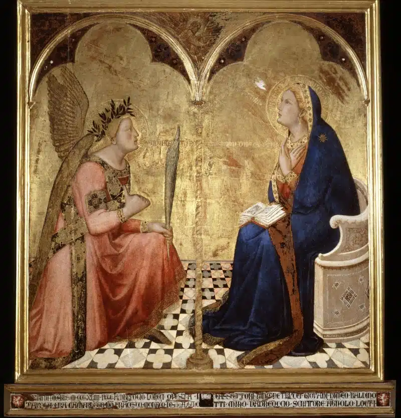 Ambrogio Lorenzetti Annunciation