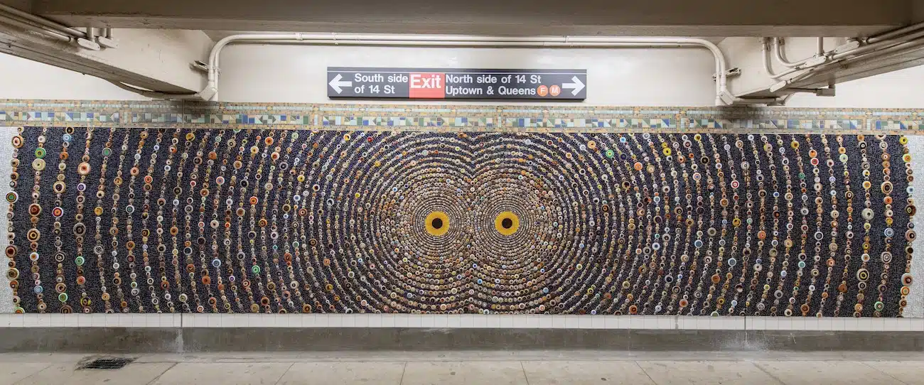 Wild Things by Fred Tomaselli, MTA Arts & Design