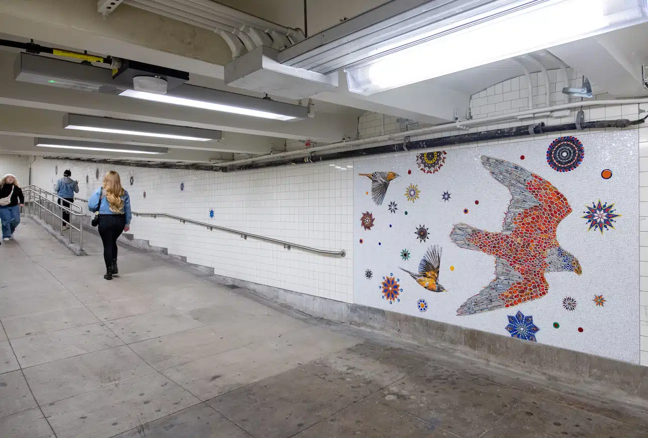 Wild Things by Fred Tomaselli, MTA Arts & Design