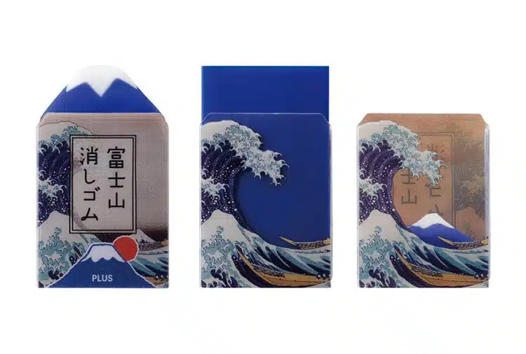 Hokusai Erasers