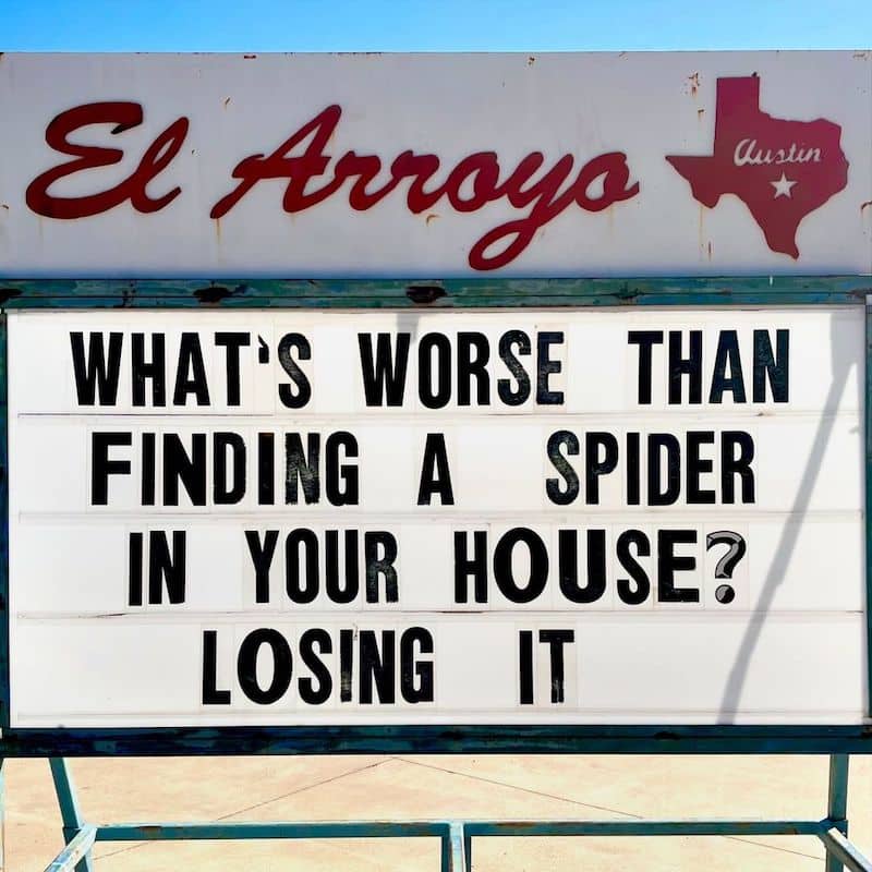 El Arroyo Restaurant Marquee Signs