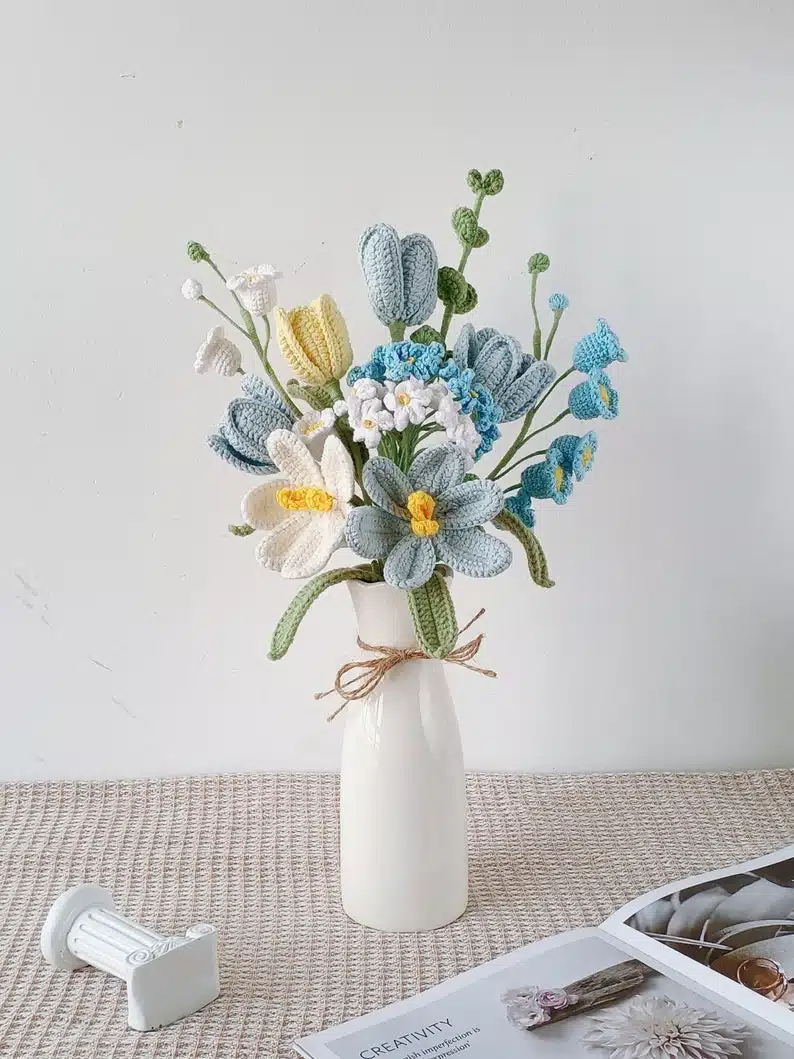 Crochet Flower Bouquet