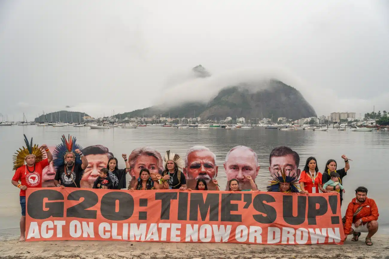 APIB Protest in Rio for G20