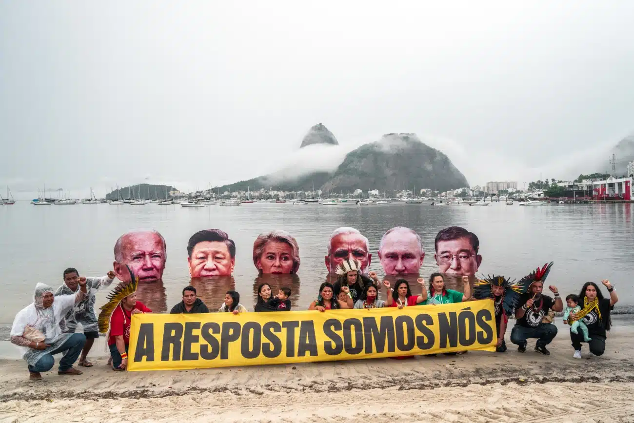 APIB Protest in Rio for G20