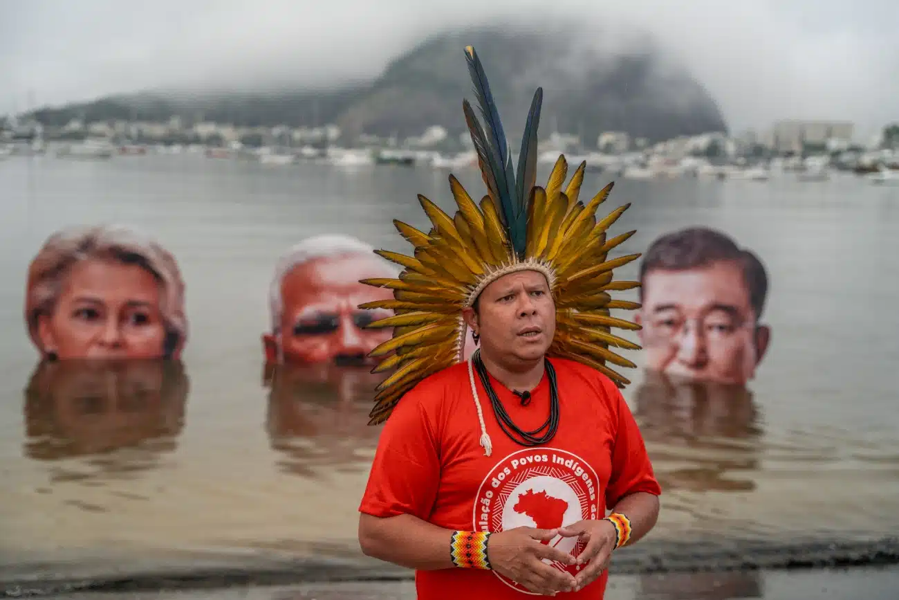 APIB Protest in Rio for G20