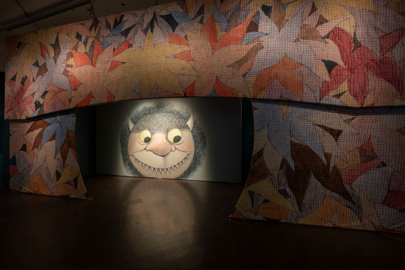 Entrance to the Maurice Sendak exhibit at the Denver Art Museum