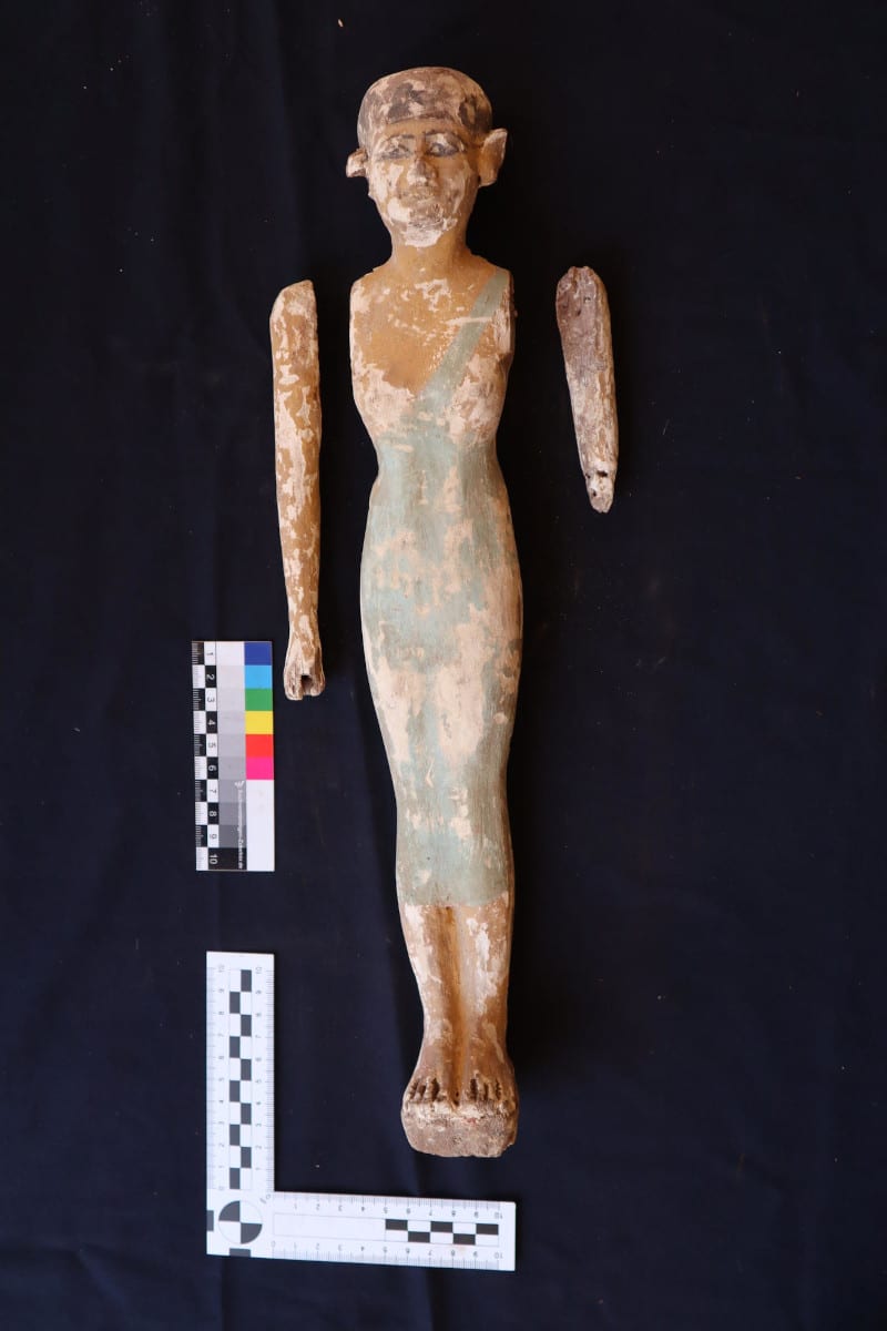 Relics found in burial chamber of Ancient Egyptian Priestess