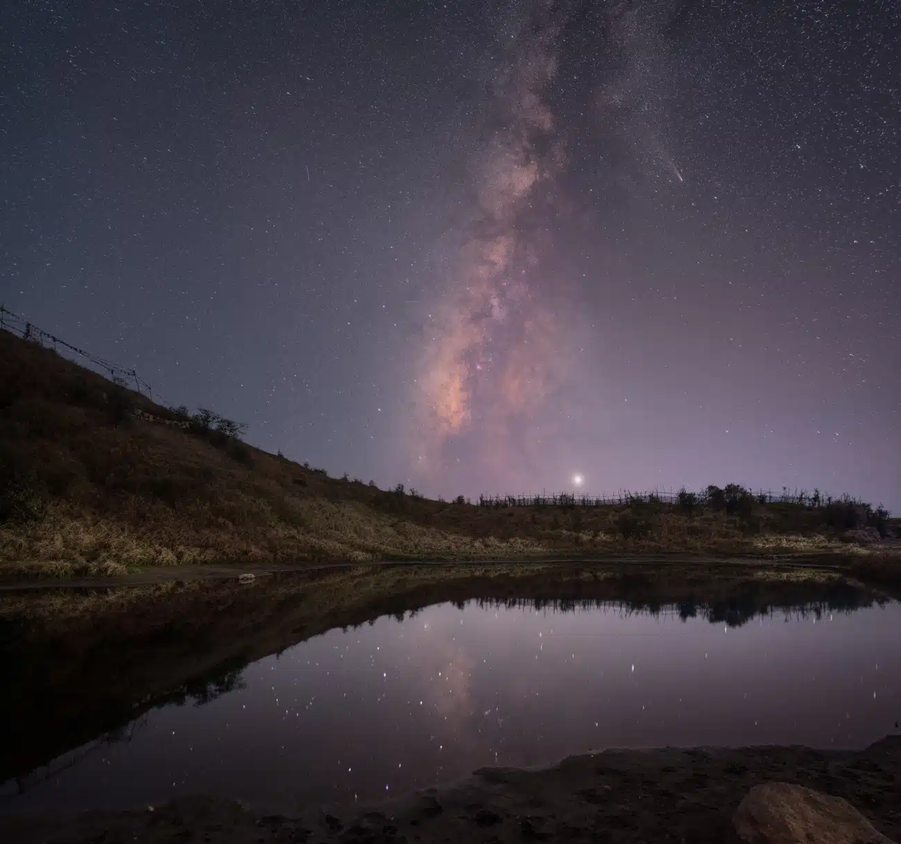 Milky Way over Singalila National Park