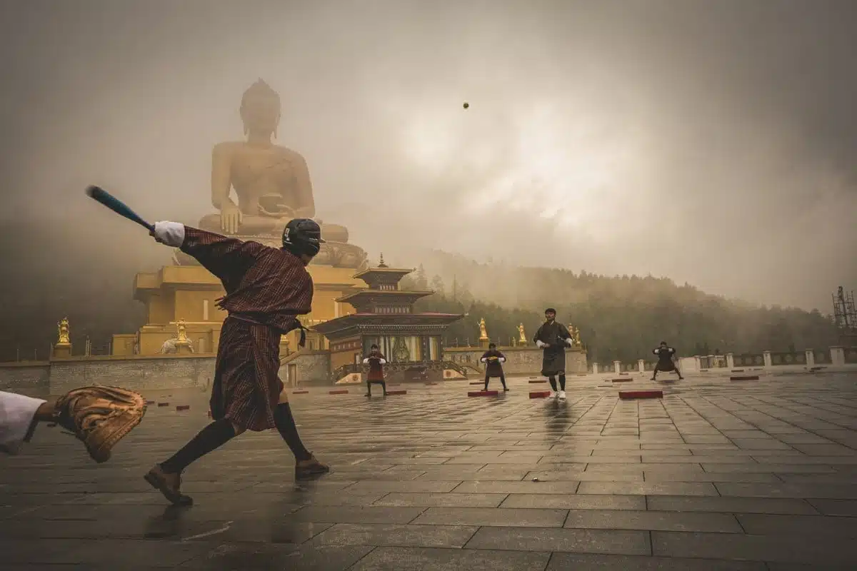 Baseball in Bhutan square