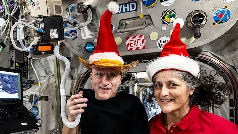 NASA Holiday Picture from Space