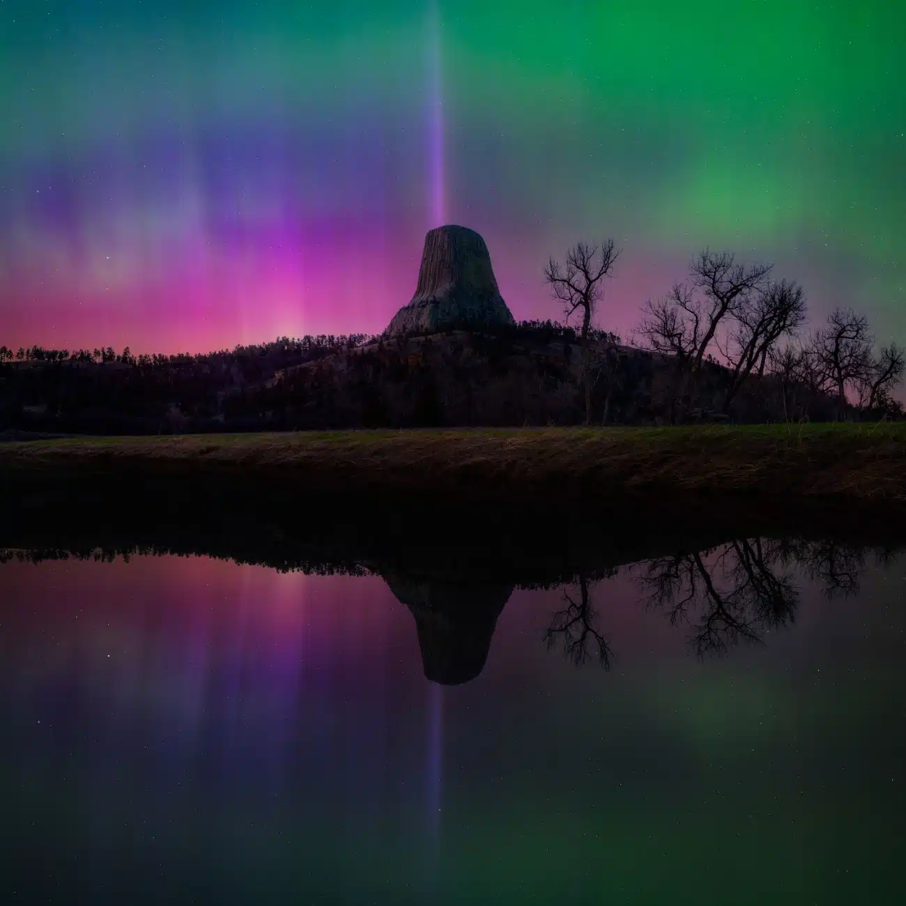 Northern Lights in Wyoming