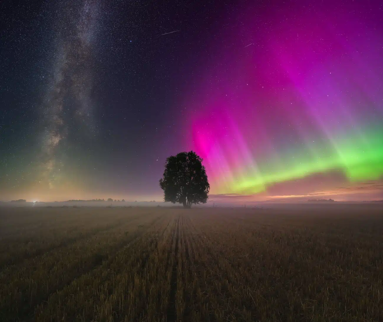 Northern Lights in Latvia