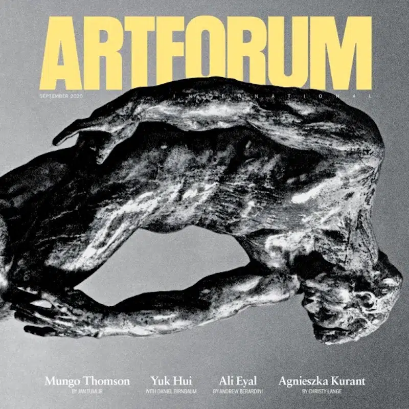Art Forum Cover