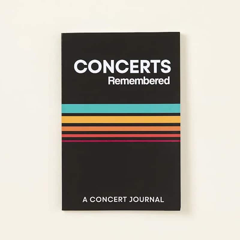 Concerts remembered journal live music