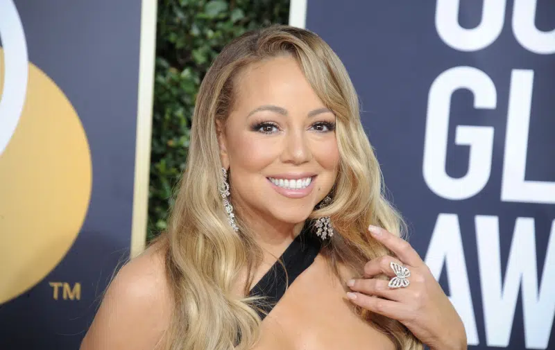 Mariah Carey at arrivals for 75th Annual Golden Globe Awards - Arrivals, The Beverly Hilton Hotel, Beverly Hills, CA January 7, 2018. Photo By: Dee Cercone/Everett Collection