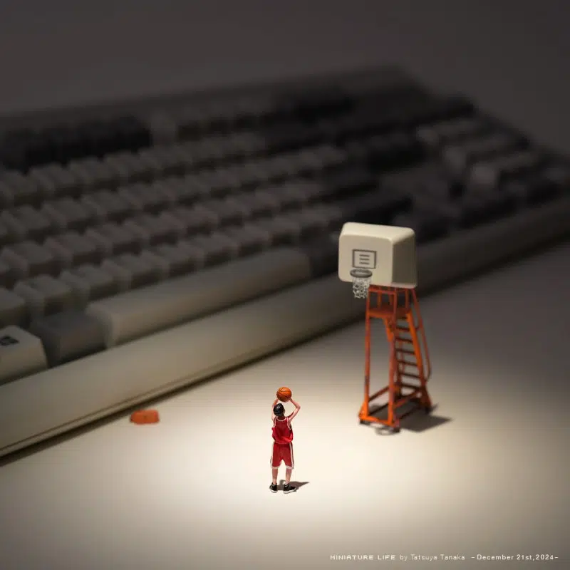 Miniature scenes by Tatsuya Tanaka